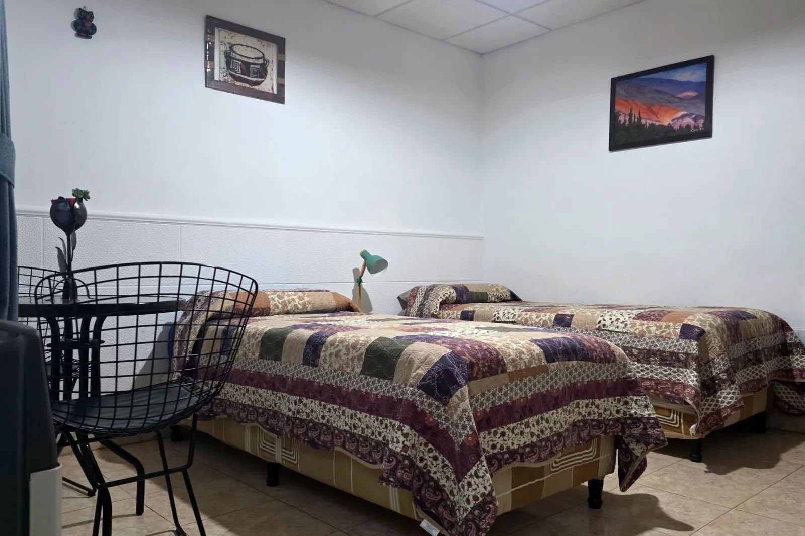 Vista del hostal